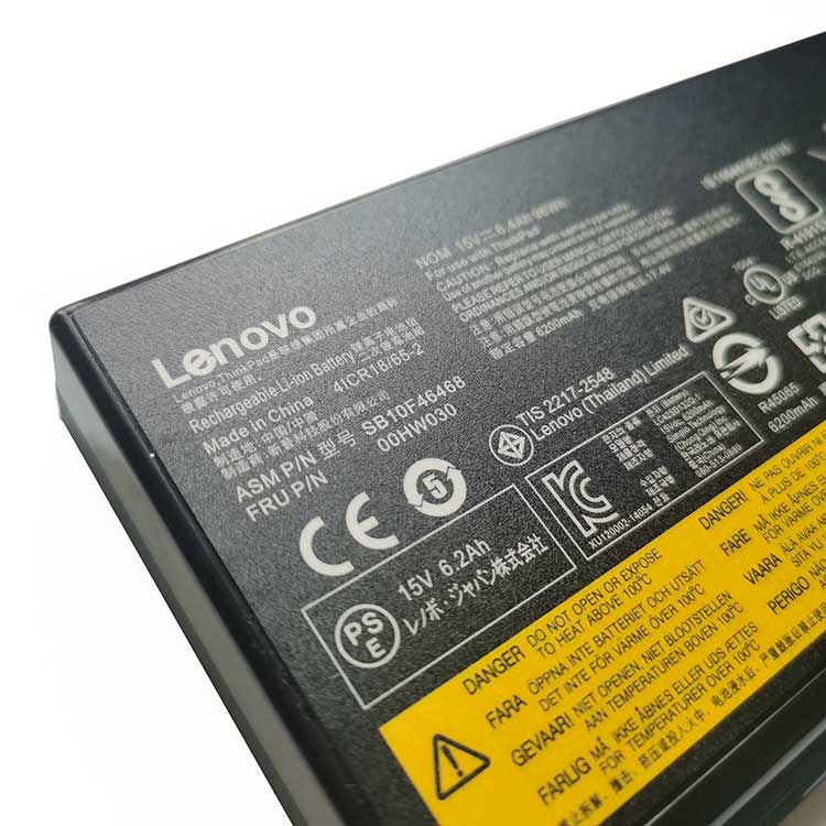 LENOVO Lenovo ThinkPad P70 Series Аккумуляторная