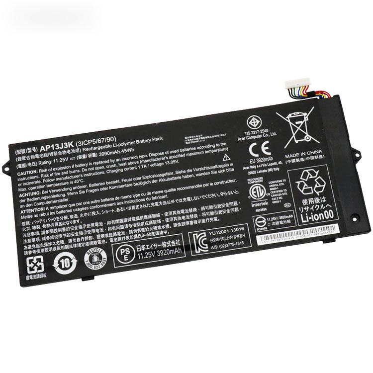 ACER Chromebook C720-3404 Wiederaufladbare Batterien