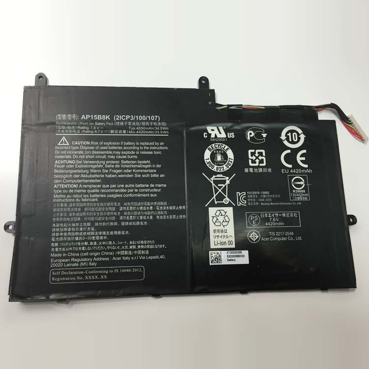 ACER Acer Aspire Switch 11 SW5-173 Wiederaufladbare Batterien