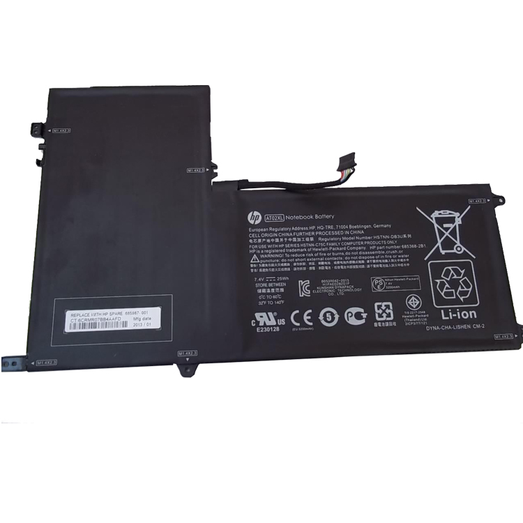 HP 685368-1B1 Wiederaufladbare Batterien