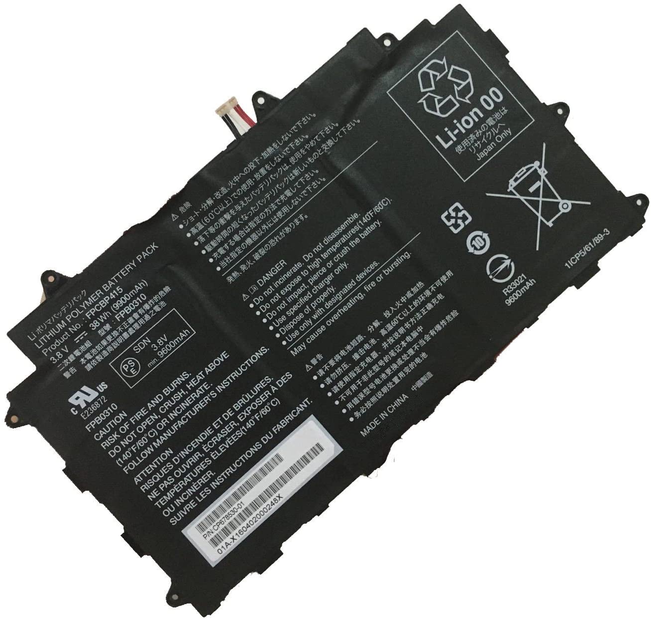 FUJITSU FPB0310 Wiederaufladbare Batterien