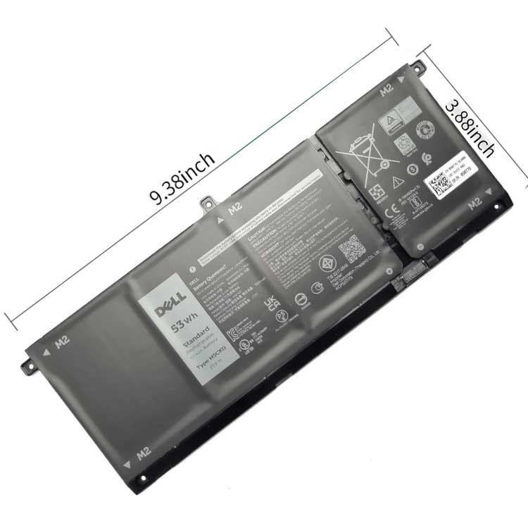 DELL Dell Inspiron 7506 2-in-1(Silver) Wiederaufladbare Batterien