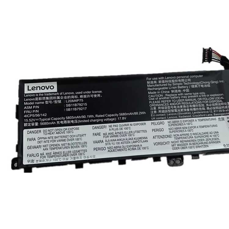 LENOVO Lenovo ThinkPad P1 Gen 4 (Type Аккумуляторная