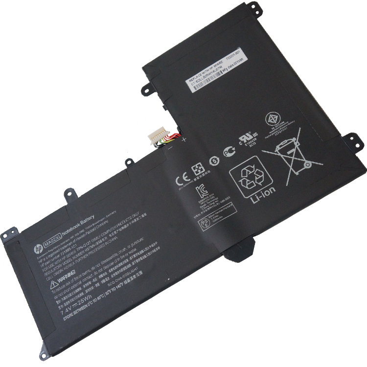 HP Hp Slatebook x2 10-H010NR Wiederaufladbare Batterien