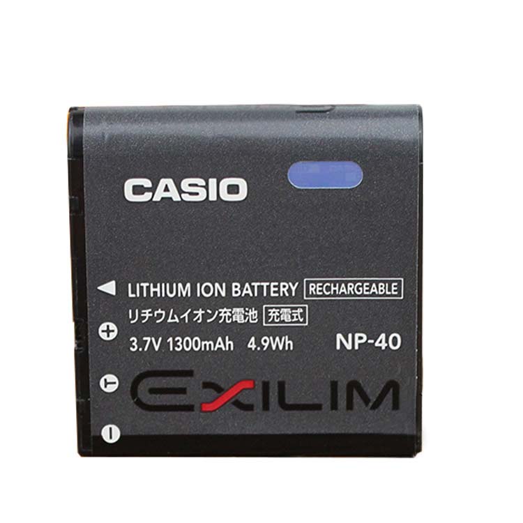 CASIO Exilim Zoom EX-FC150BK Wiederaufladbare Batterien