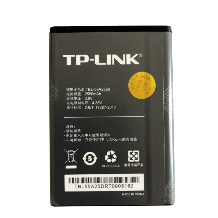 TPLINK TBL-55A2550 Wiederaufladbare Batterien