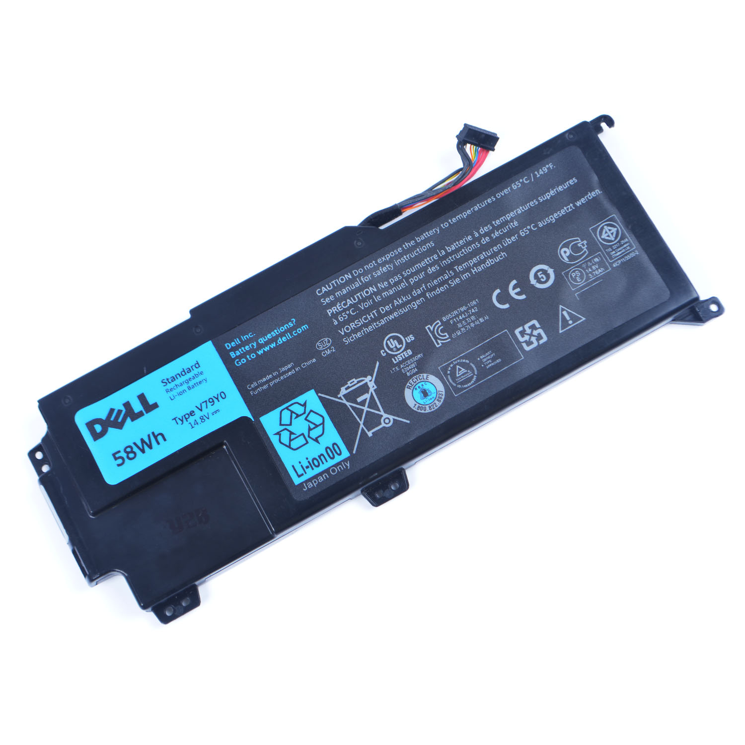 DELL Dell XPS 14Z-L412Z Wiederaufladbare Batterien