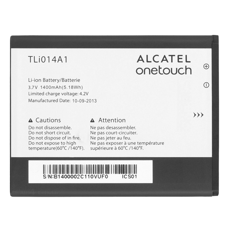 ALCATEL TLi014A1 Аккумуляторная