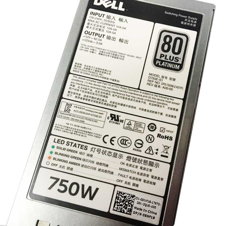 зарядки для DELL Dell R720XD